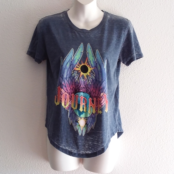 Journey Womens Short Sleeve Graphic Tee 